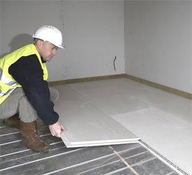 Consum peskobeton M300 în umplutură ca șapa uscat nisip beton (mortar) Consum peskobeton M300 în umplutură ca peskobeton șapei uscat