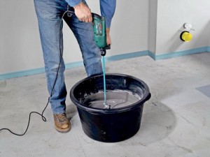 Consum peskobeton M300 în umplutură uscată beton nisip șapa (uscat) Consum peskobeton M300 în umplutură ca peskobeton șapei uscat