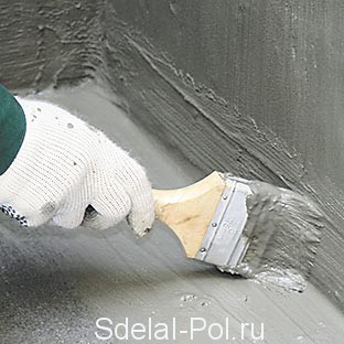 Consum peskobeton M300 în umplutură ca peskobeton șape uscat (cheltuieli) Consum peskobeton M300 în umplutură ca peskobeton șapei uscat