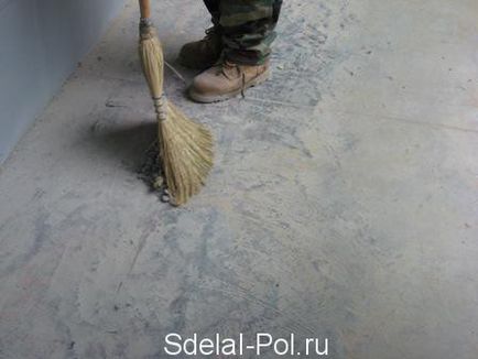 Consum peskobeton M300 în umplutură ca peskobeton șape uscat (peskobeton) Consum peskobeton M300 în umplutură ca peskobeton șapei uscat
