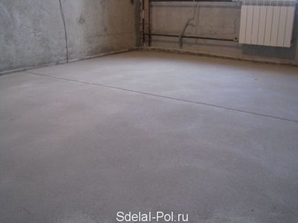Consum peskobeton M300 în umplutură ca peskobeton șape uscat (peskobeton) Consum peskobeton M300 în umplutură ca peskobeton șapei uscat