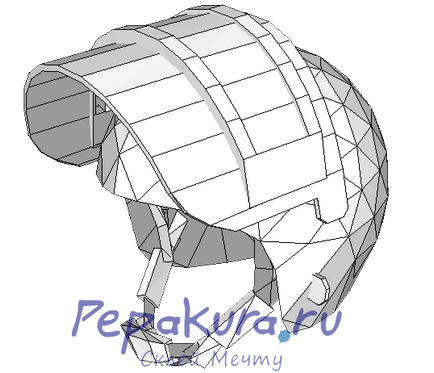 casca de scanare Altyn descărcare, pepakura (scanare) casca de scanare Altyn descărcare, pepakura