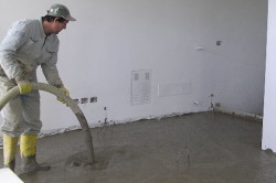 Recomandări pentru spumă turnare planseu de beton (podea) Recomandări pentru pardoseala din beton spumă de turnare