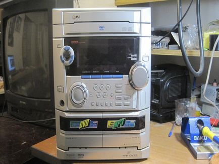 Reparare muzicale centru LG mâinile proprii (reparații) Reparare muzicale centru LG mâinile proprii