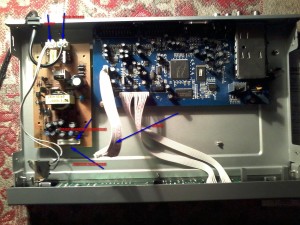 Receptor satelit de reparare (putere unitate receptor) Receptor satelit de reparare