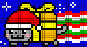 Cifrele de pe celula Nyan brida într-un notebook (un notebook) Cifrele de pe celula Nyan Cat într-un notebook