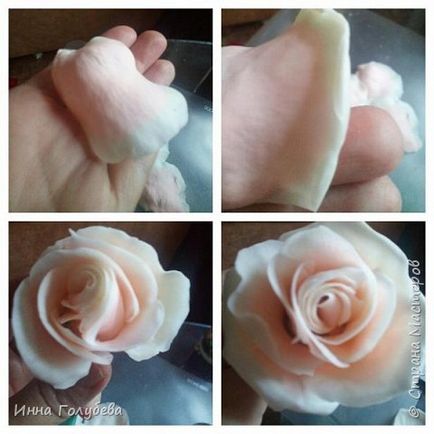Roses varietate de poveste porțelan rece (floristica Artificial) Trandafiri varietate Povestea de porțelan rece