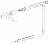 Jaluzele Instrucțiuni de instalare cu fotografii - compania Sade (Sade) Jaluzele Instrucțiuni de instalare cu fotografiile - companiei Sade