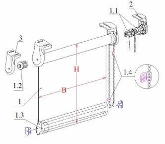 Jaluzele Instrucțiuni de instalare cu fotografiile - compania Sade (instalare) Jaluzele Instrucțiuni de instalare cu fotografiile - companiei Sade
