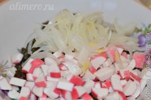 Salata de varza cu rosii marine (alge marine) Salata de varza cu rosii Marine