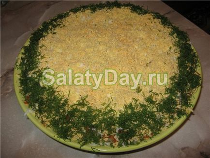 salata Mimosa - bază este reteta de pește și ouă cu fotografii și video (ouă) salata Mimosa - bază este reteta de pește și ouă cu fotografii și video
