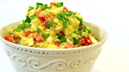Salata cu cartofi pas cu pas retete cu fotografii, calorii (cartofi) Salata cu cartofi pas cu pas retete cu fotografii, calorii