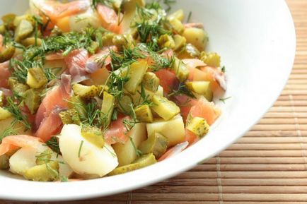 Salata cu cartofi pas cu pas retete cu fotografii, calorii (cu salata de cartofi) Salata cu cartofi pas cu pas retete cu fotografii, calorii