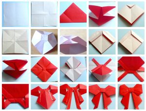 Fold scheme decorative origami arc (arcul origami) Adaugă un scheme de origami funda decorativa