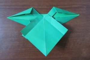 Fold scheme arc origami decorative (origami) Adaugă un scheme de origami funda decorativa