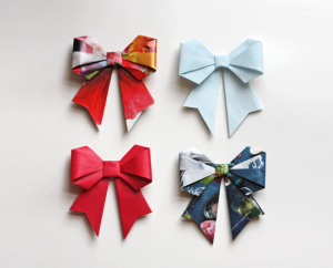 Fold scheme decorative origami arc (arcul origami) Adaugă un scheme de origami funda decorativa