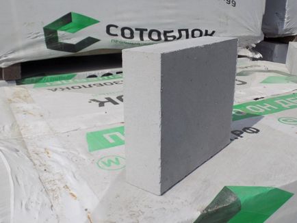 Sotoblok - un material nou pentru ridicarea de pereți și partiții! Mai mult decât chiar beton celular (nou) Sotoblok - un material nou pentru ridicarea de pereți și partiții! Smoother decât aerat
