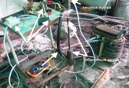 Spotter de aparat de sudura cu propriile lor mâini (transformator) Spotter de aparat de sudura cu propriile lor mâini