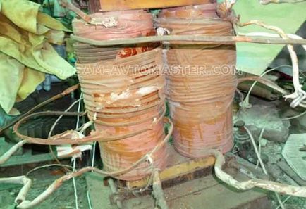 Spotter de aparat de sudura cu propriile lor mâini (transformator) Spotter de aparat de sudura cu propriile lor mâini