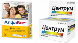 Compararea complexe de vitamine pentru bărbați și zhenschin (în necesarul zilnic) Compara Complexe de vitamine pentru bărbați și zhenschin