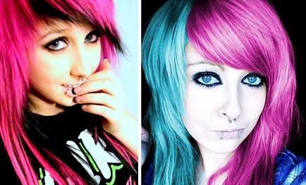Emo haine stil, coafuri, accesorii, machiaj si manichiura (machiaj) Emo haine stil, coafuri, accesorii, machiaj și manichiură
