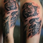 Tatuaj în stilul biomecanica cele mai bune 60 de fotografii și schițe (stil) Tatuaj în stilul biomecanica cele mai bune 60 de fotografii și schițe