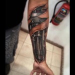 Tatuaj în stilul biomecanica cele mai bune 60 de fotografii și schițe (stil) Tatuaj în stilul biomecanica cele mai bune 60 de fotografii și schițe