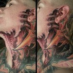 Tatuaj în stilul biomecanica cele mai bune 60 de fotografii și schițe (foto) Tatuaj în stilul biomecanica cele mai bune 60 de fotografii și schițe