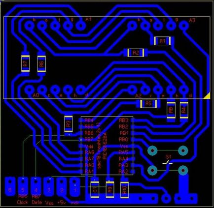 Termometrul (indicator de temperatură) de pe PIC16F628A microcontroler (simplu programator JDM pentru microcontrolere pic de circuit) Termometru (indicator de temperatură) de pe PIC16F628A microcontroler