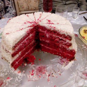 Tort „Red catifea“ reteta cu pas cu pas fotografii (fotografii) Tort rețetă „Red catifea“, cu pas cu pas fotografii