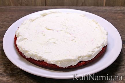 Tort rețetă „Red catifea“, cu pas cu pas fotografii (tort) Tort rețetă „Red catifea“, cu pas cu pas fotografii