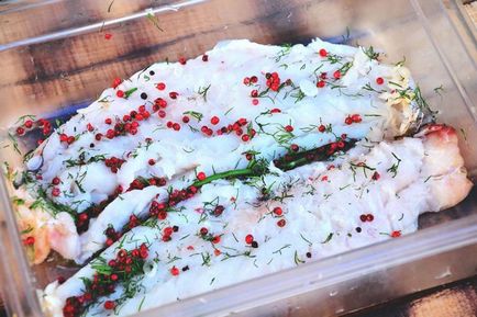 Cod în rețetele marinata cu fotografii (cod marinat) Cod în rețetele marinată cu fotografii