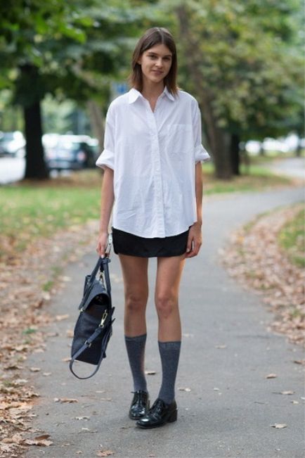 pantofi Derby (65 poze) ce să poarte modele de sex feminin, ceea ce este acest lucru (Derby) pantofi Derby (65 poze) ceea ce sa poarte modele de sex feminin ce este