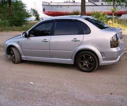 Tuning sedan Lada Kalina și sport propriile lor mâini (foto, video) (tuning) Tuning sedan Lada Kalina si sport propriile lor mâini (foto, video)