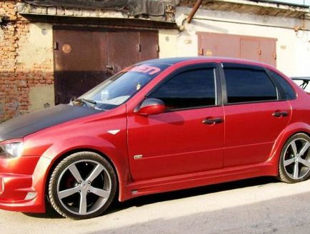 Tuning sedan Lada Kalina și sport propriile lor mâini (foto, video) (LADA) Tuning sedan Lada Kalina si sport propriile lor mâini (foto, video)