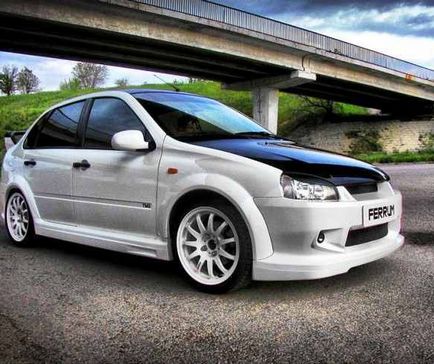 Tuning sedan Lada Kalina și sport propriile lor mâini (foto, video) (Tuning Lada Kalina) Tuning sedan Lada Kalina si sport propriile lor mâini (foto, video)