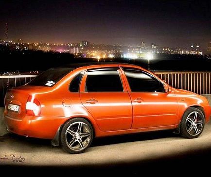 Tuning sedan Lada Kalina și sport propriile lor mâini (foto, video) (de tuning propriile lor mâini) Tuning sedan Lada Kalina si sport propriile lor mâini (foto, video)