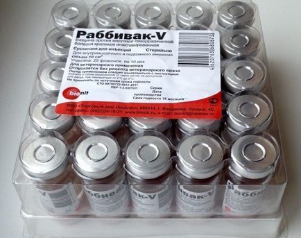 rabbivak v vaccin pentru iepuri de instrucțiuni, sfaturi, revizuire (iepuri) rabbivak v vaccin pentru iepuri de instrucțiuni, sfaturi, recenzie