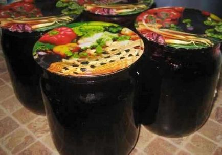 Blackcurrant jam - 5 rețete (gem blackcurrant) Coacăze negre gem - 5 rețete