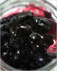 Jam caprifoi - recoltarea de iarnă (blocaj) Jam caprifoi - gol pentru iarna