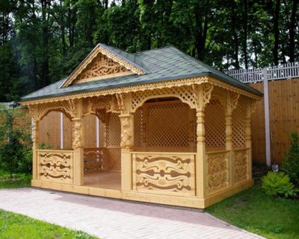 Opțiuni arbors gradina cu exemple de fotografii - site-ul de construcție (realizat manual) Opțiuni arbors gradina cu exemple de fotografii - site-ul de construcție