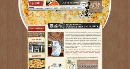 restaurante Delicious site-ul web design (site-ul frumos al restaurantului) Delicios web site-ul restaurante de design