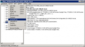 Recuperare elemente șterse (obiecte funerara) în directorul activ (Active Directory) Recuperare elemente șterse (obiecte funerara) în directorul activ