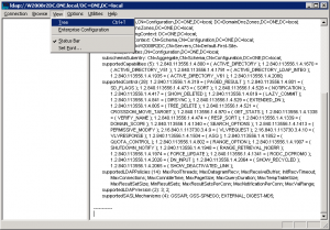 Recuperare elemente șterse (obiecte funerara) în directorul activ (Windows 2003) Recuperare elemente șterse (obiecte funerara) în directorul activ