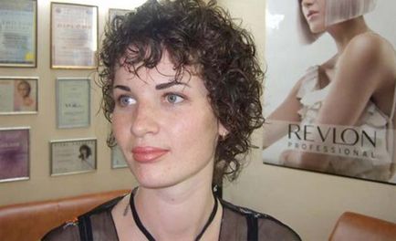 Chimia scurt păr lumina înainte și după fotografii, o mare Radical verticală (chimie) Chimia lumina parul scurt, înainte și după fotografii, bazale mari pe verticală