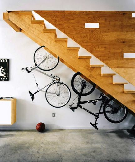 depozitare biciclete în apartament, lucruri de interior (de perete o bicicletă) depozitare biciclete în apartament, chestii de interior