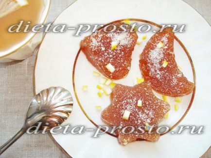 Apple a marmeladă la domiciliu, rețeta (jujube) Apple a marmeladă la reteta de acasă