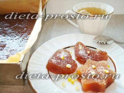 Apple a marmeladă la domiciliu, rețeta (jujube) Apple a marmeladă la reteta de acasă