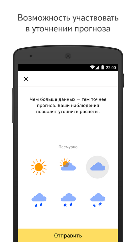 Yandex vremii (vremii) Yandex meteo