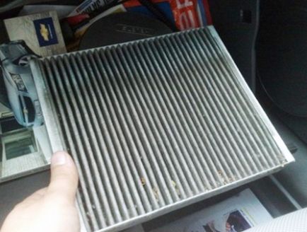 Schimbare filtru cabină chevrolet cruze (Schimbare filtru cabină) Înlocuirea filtrului de cabină modelul Cruze